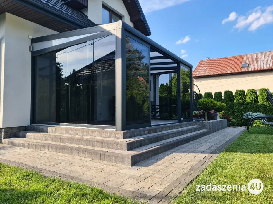 Zabudowy tarasu Ogród zimowy Pergola Zadaszenie tarasu  lp