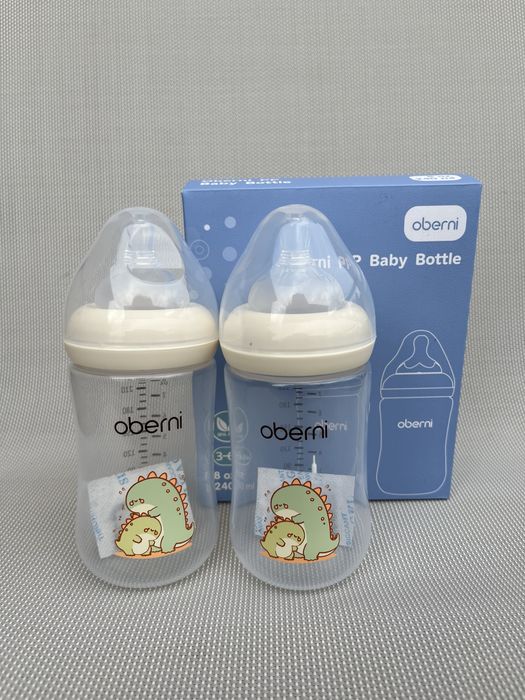Zestaw 2 butelek do karmienia 240 ml Oberni