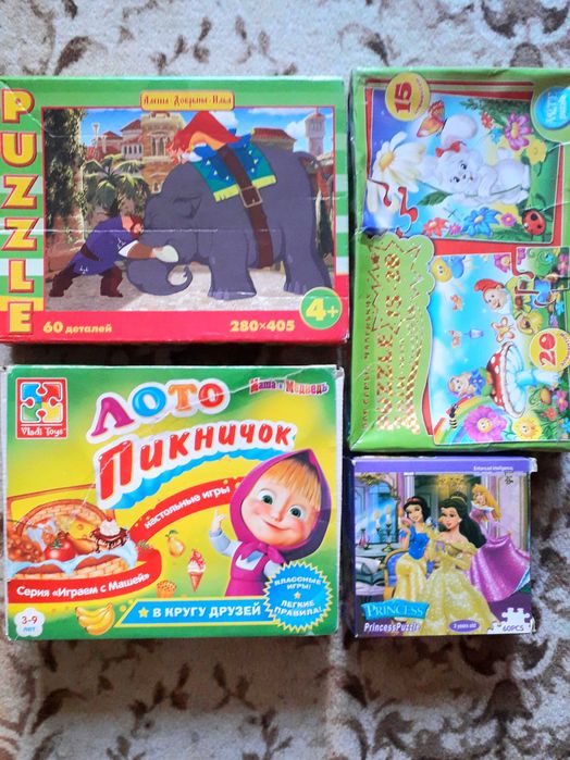 Пазлы для малышей 3+, игрушки, развивалки. Гра, игры