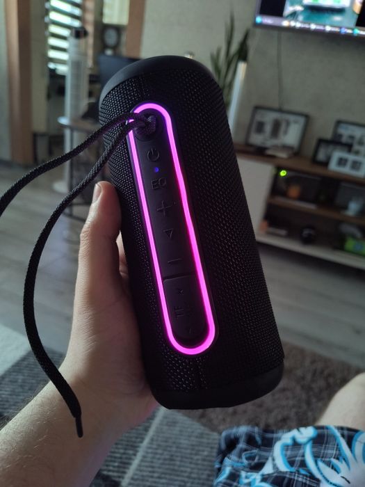 Bluetooth колонка по якості JBL потужний бас світлові ефекти SD карта