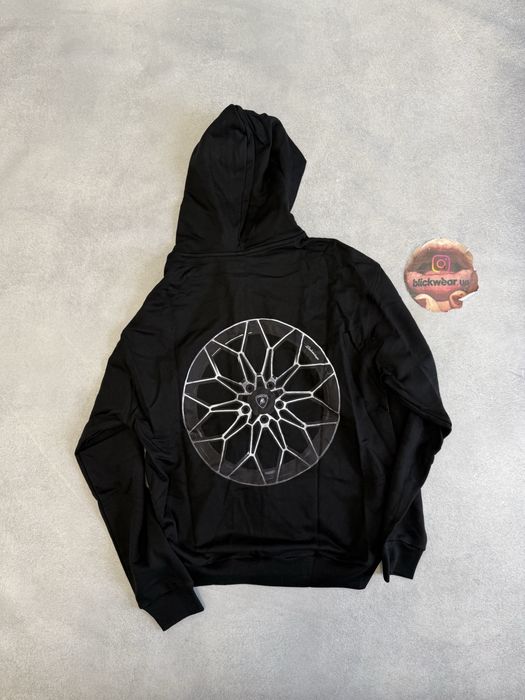 зип худи Balenciaga Lamborghini black zip up M L vetements