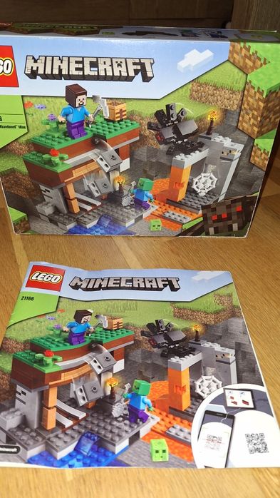 Lego Minecraft,Opuszczona kopalnia, 21166