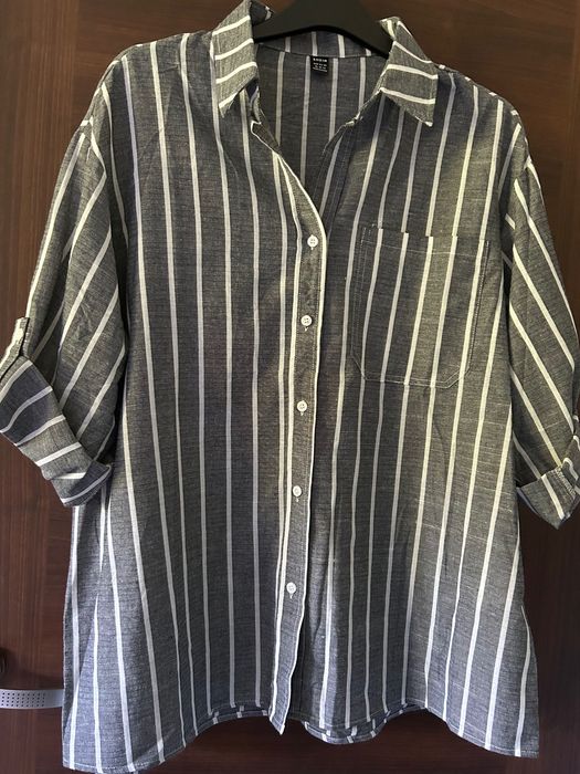 Koszula damska szara duża Xl/XXL SHEIN j. Nowa