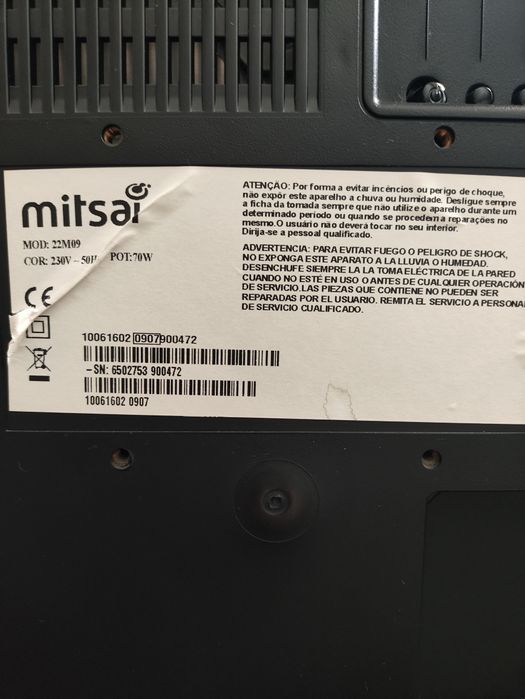 TV Mitsai 22 polegadas466502685253980161