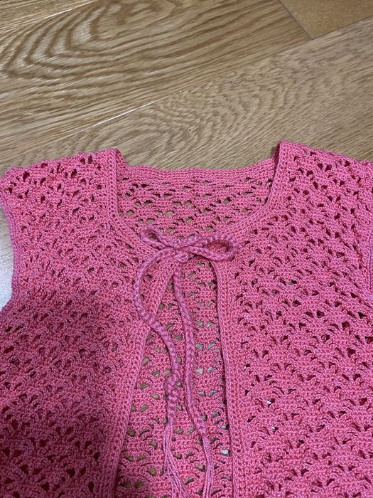 Dziecięca, szydełkowa spódniczka i bolerko - handmade