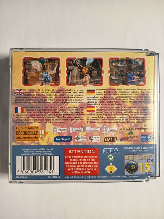 Outtrigger SEGA Dreamcast 3XA komplet