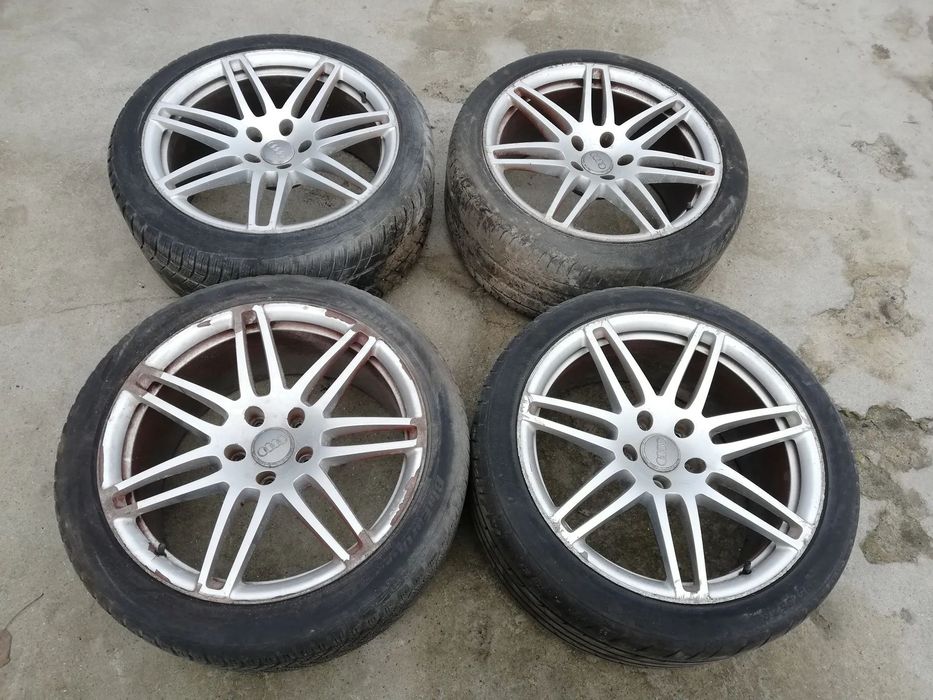 AUDI Q7 4L TOUAREG 21" FELGI ALUMINIOWE 5x130 ET44 ORYGINAŁ 4L0601025 KPL