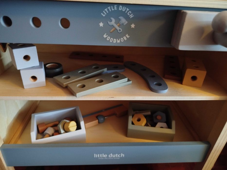 Bancada infantil de Madeira Little Dutch