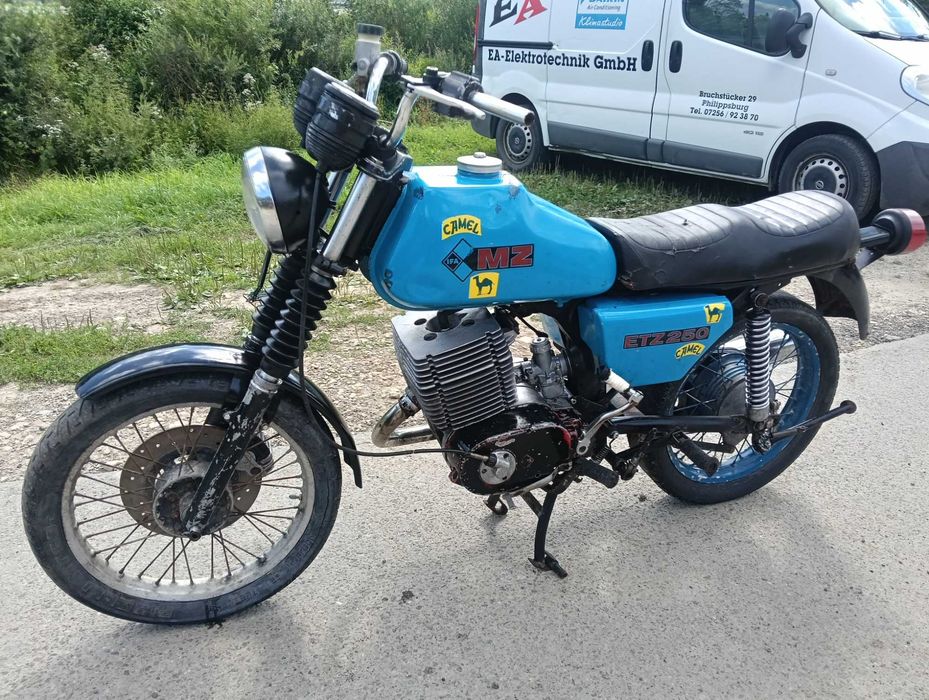 MZ ETZ 250 z 1982r Sprowadzona Do przeglądnięcia Transport Cały Kraj