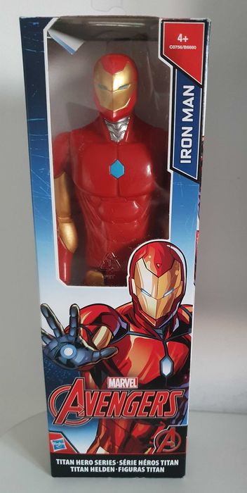 Figuras Spider-Man e Iron Man Marvel 30 cm