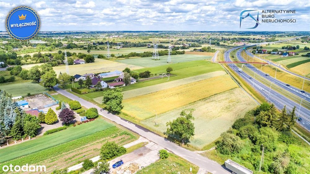 3467m² przy S17 Plan Ogólny nawet 4400 m² zabudow