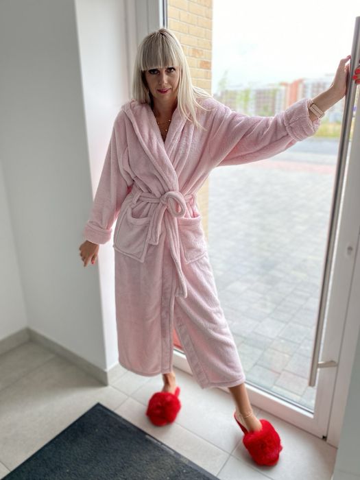 Якісний жіночий халат великого малого розміру, женский халат махровий