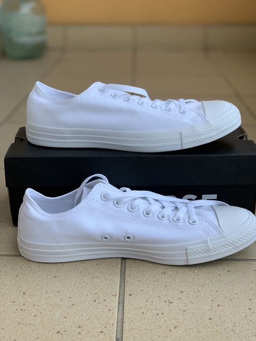 trampki converse białe 44 nowe