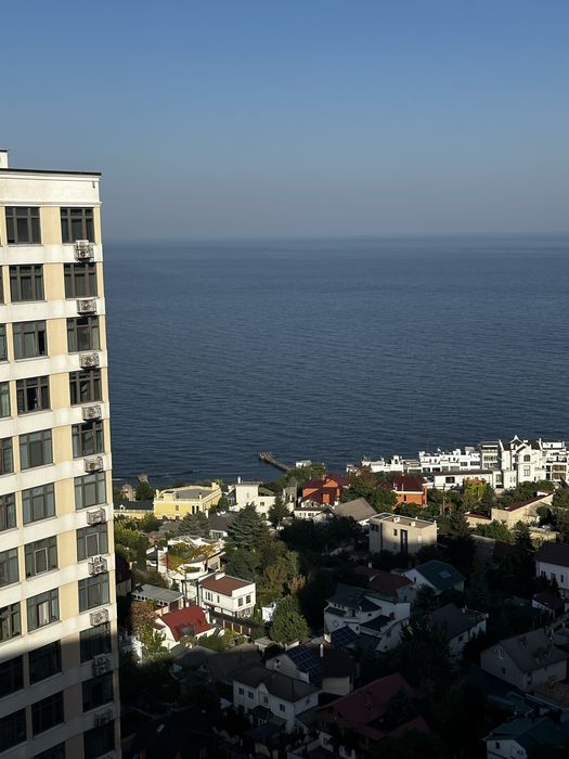 Посуточно аркадия прямой вид на море терраса каманина
