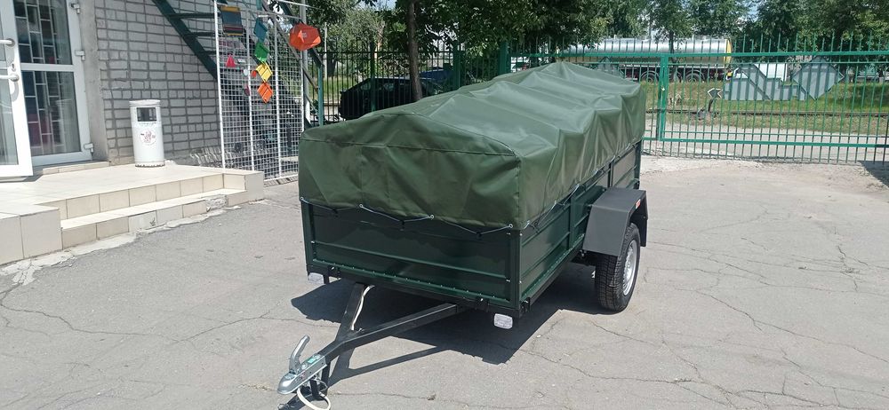 Автомобільний одновісниій причіп(2000х1280)від завода,докумети.