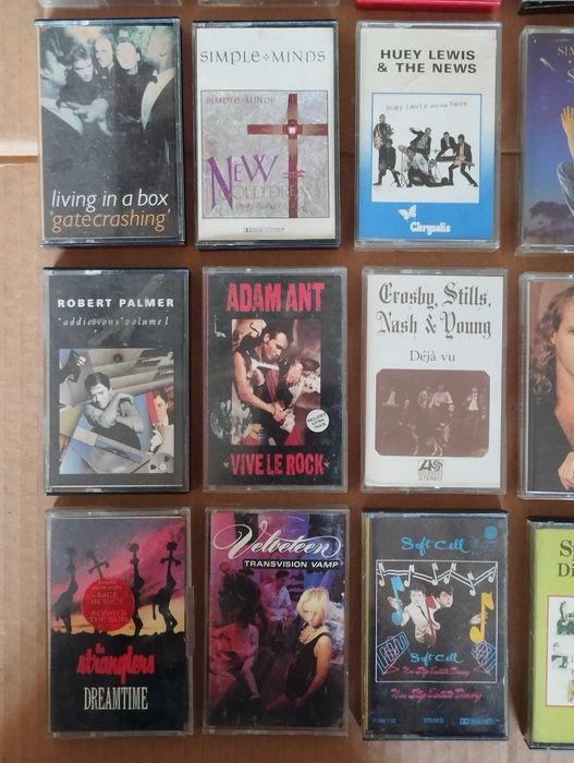 Várias Cassetes Antigas Internacionais #C03L01