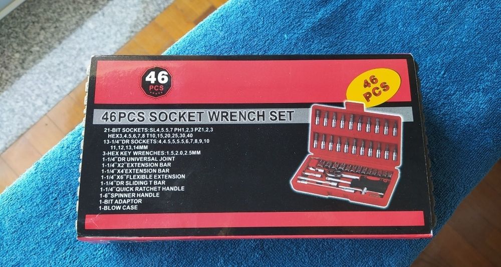 Caixa de Ferramentas [Novo] - 46 Peças