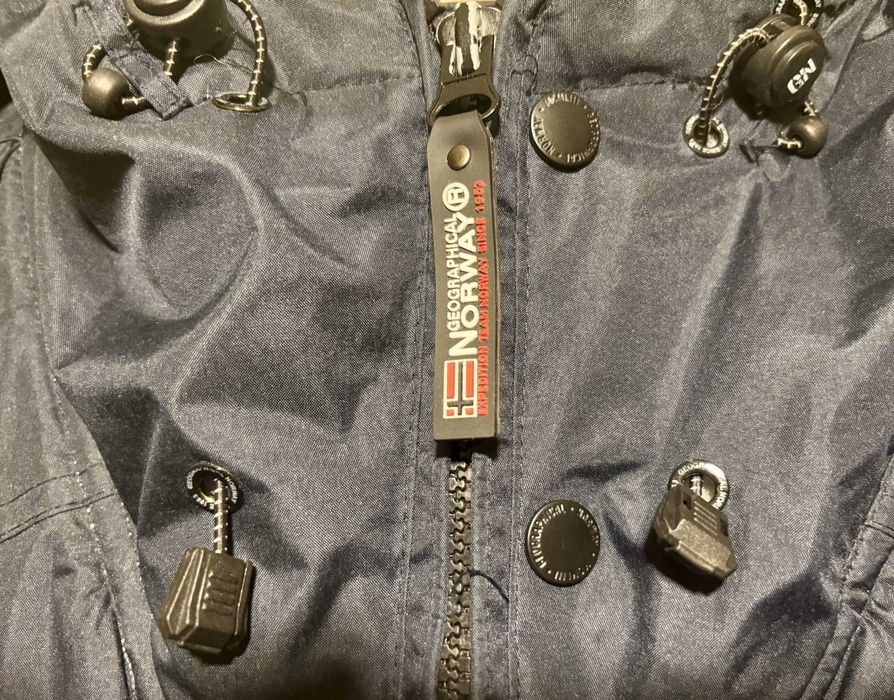 Geographical Norway | Parka | Navy | XXL - bdb. stan - używana !!