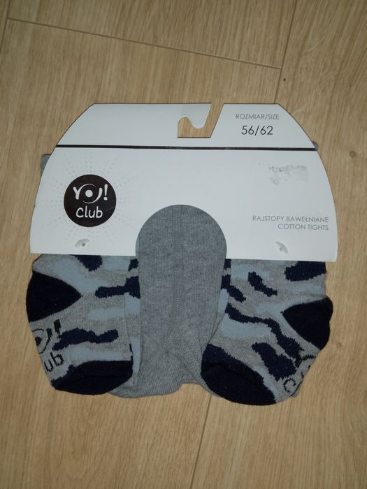 Rajstopy bawełniane - rozmiar 56/62
