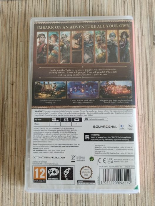 ^️ folia octopath traveler ii 2 ang switch