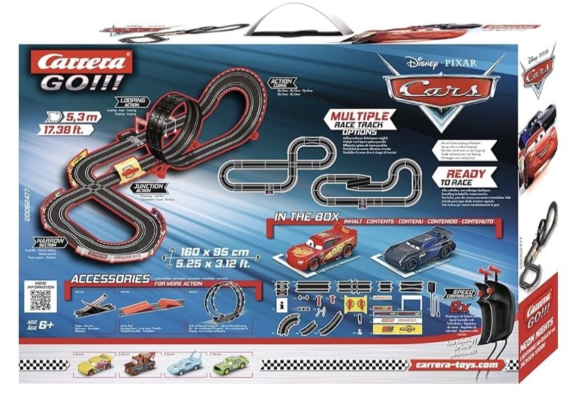 Cars - pista carrera go