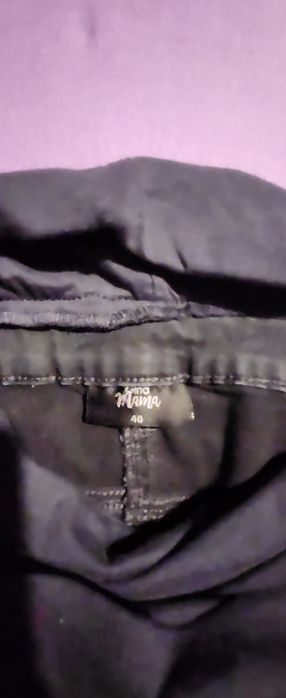 Jeansy ciążowe Gina Mama L