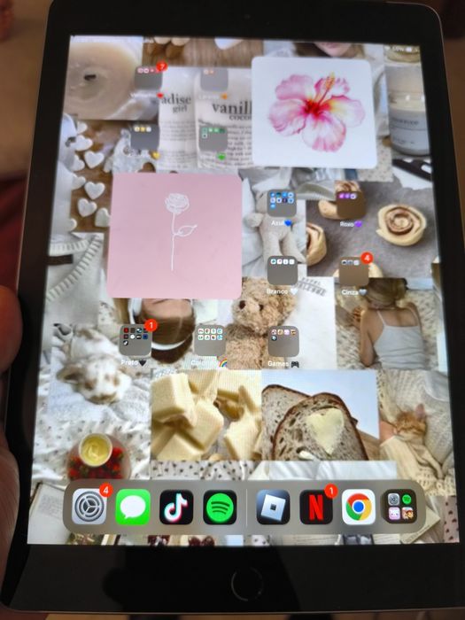 iPad 6ª Geração 128GB (Wi-Fi + Cellular) - Impecável / Space Gray