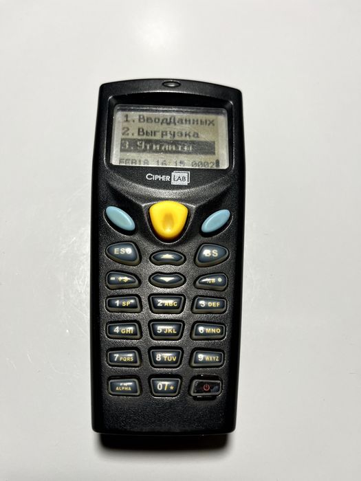 TCД Chipher 8001-L , термінал збору даних