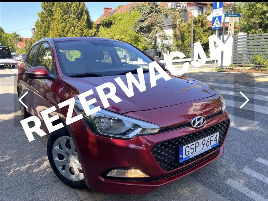 Hyundai i20 Automat, śliczny kolor, car play