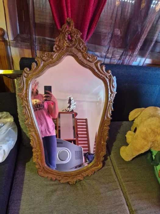 Vintage Mirror with Ornate Frame