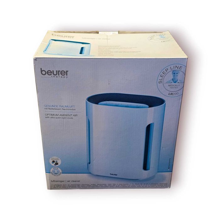 Purificador Ar Beurer LR200 – Air Cleaner com Filtro HEPA (com Caixa)
