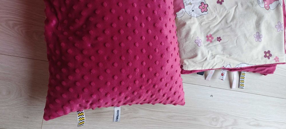 Zestaw do przedszkola kocyk i poduszka
