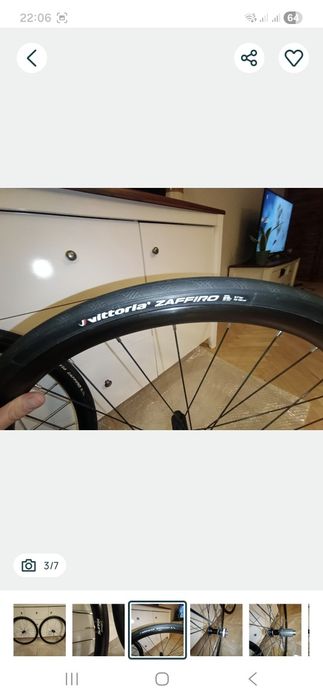 Przednie koło Supra Ra Comp Disck z opona Vittoria