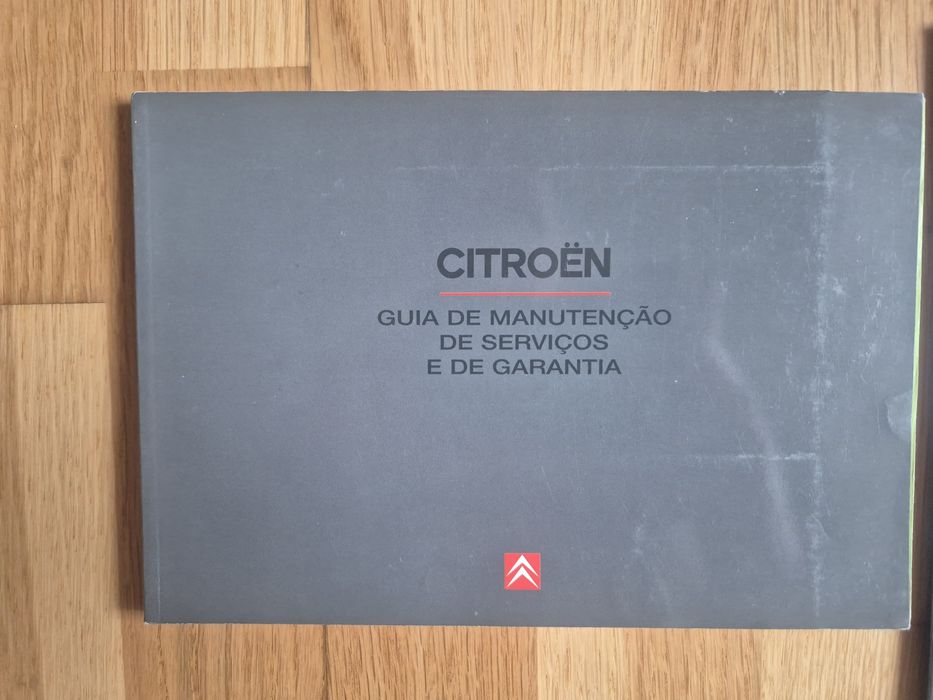 Bolsa e manuais citroen C3