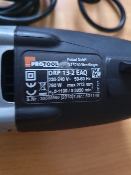 Wiertarka PROTOOL DRP 13-2 EAQ
