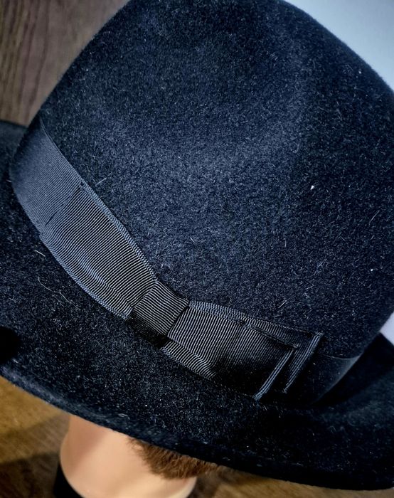 WEGENER roz. 57 ręcznie wykonany kapelusz wełniany nowy