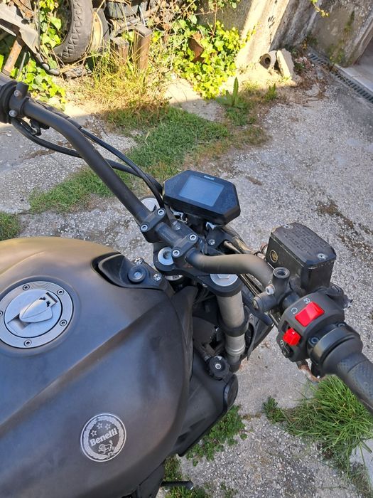 Benelli 502c Acidentada