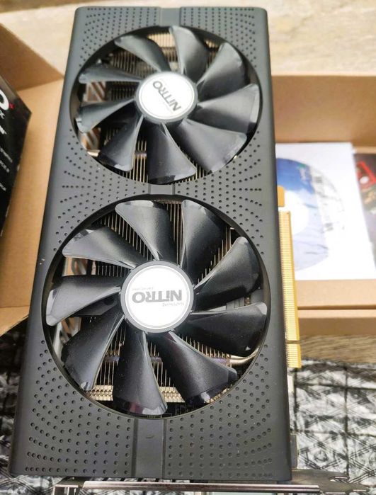 Відеокарта ігрова Sapphire Nitro+ RX 480 8Gb ОС версія, оверклок, 8Гб