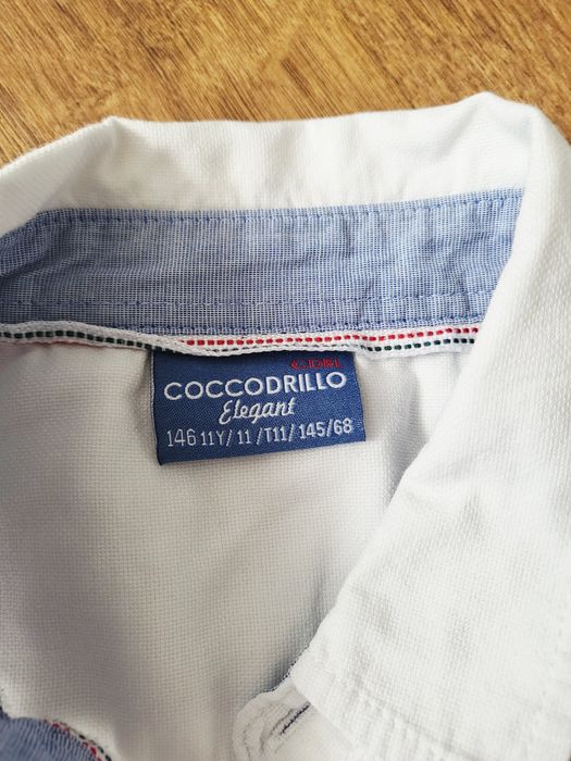 Biala koszula coccodrillo 146