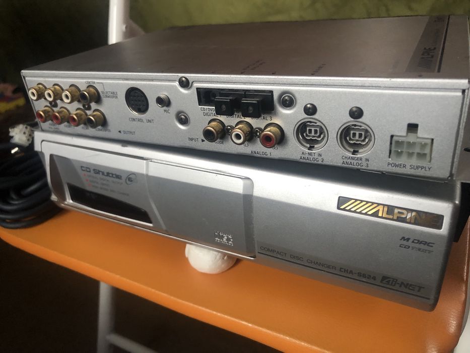 Alpine iva-w202R+проц PXA H-701+чейнджер.