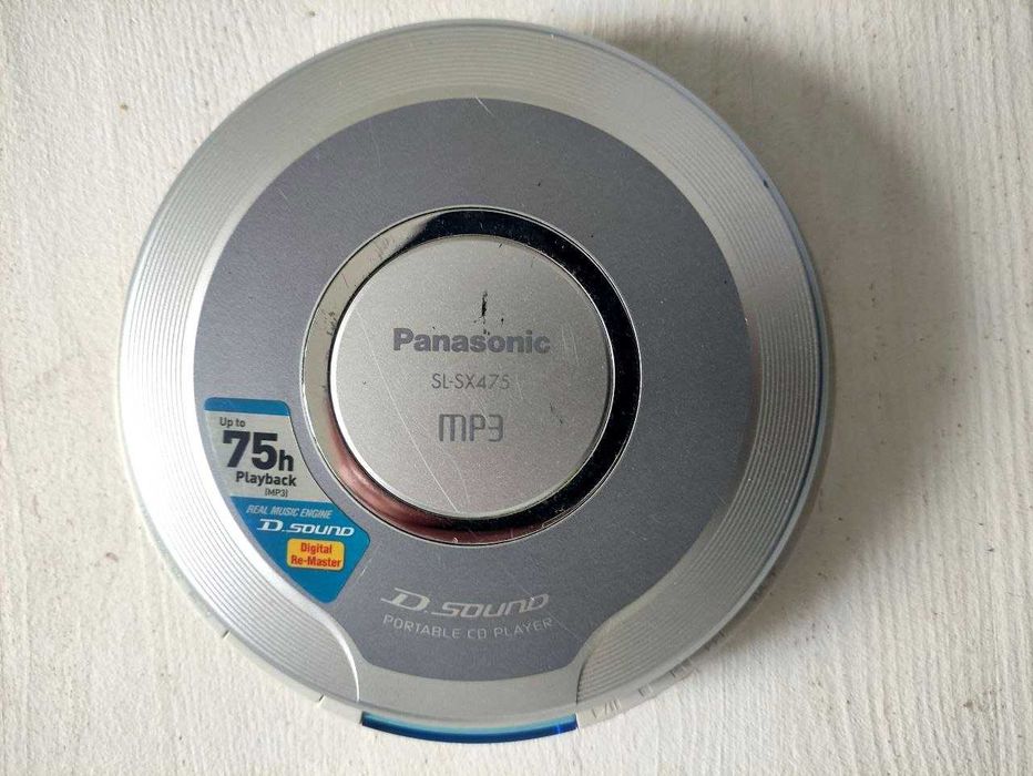 Panasonic SL-SX475 Leitor Portátil de CD /MP3 CD-R/RW