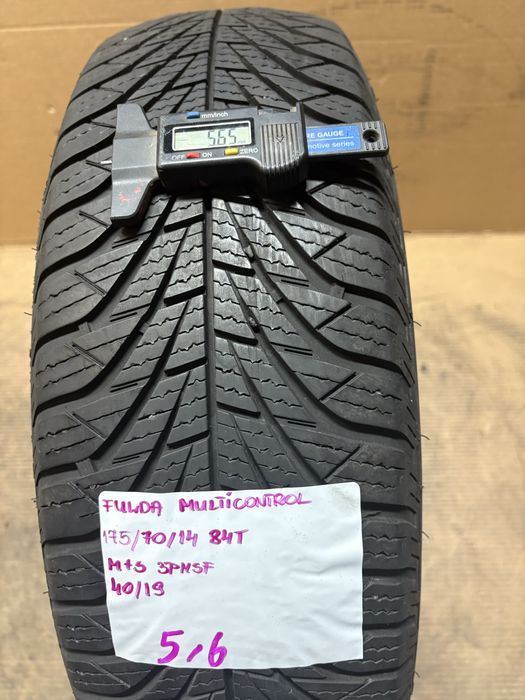 1x 175/70R14 84T FULDA MULTICONTROL opona wielosezon M+S 3PMSF
