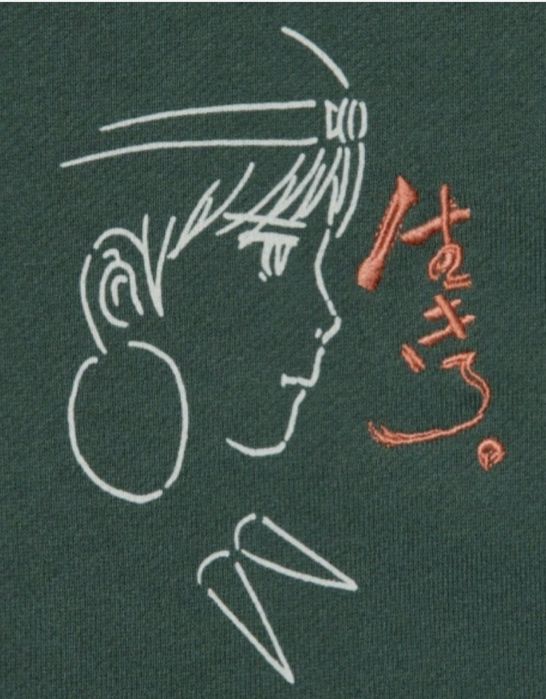 Світшот / кофта uniqlo ut x studio ghibli "princess mononoke" ( студія Гіблі принцеса Мононоке)