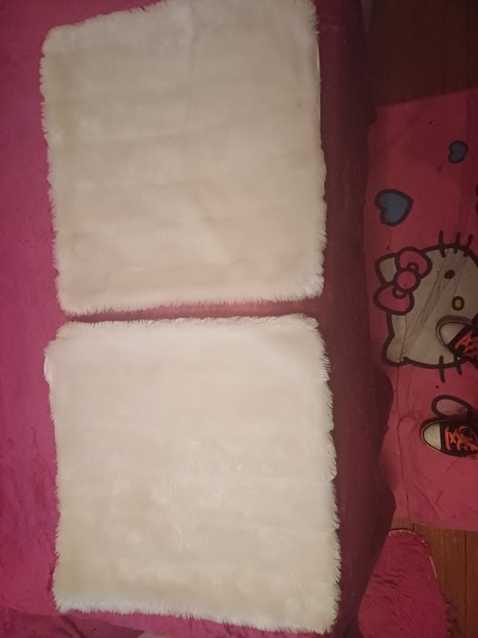 Capas almofadas  de  Pêlo
