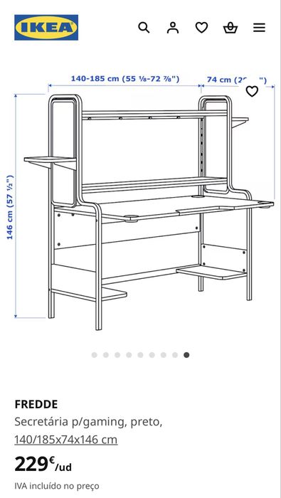 Secretaria fredde ikea