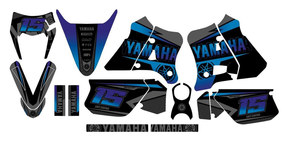 Kit Autocolantes Yamaha  DTR 125
