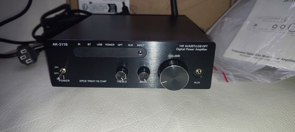 Wzmacniacz AK-3116 HiFi z Bluetooth 5.0