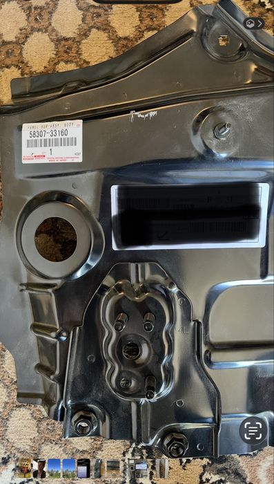 Задня задняя панель багажника 58307-33160  Toyota Camry 50-55 европа, оригинал
