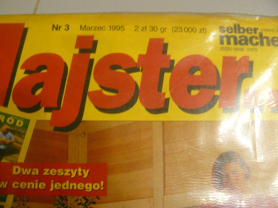 Czasopismo ,, Majster ,, folia 1995 r.