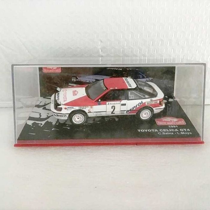 Toyota Celica 4WD GT4 Carlos Sainz e Luis Moya 59 Rallye Monte Carlo 1991